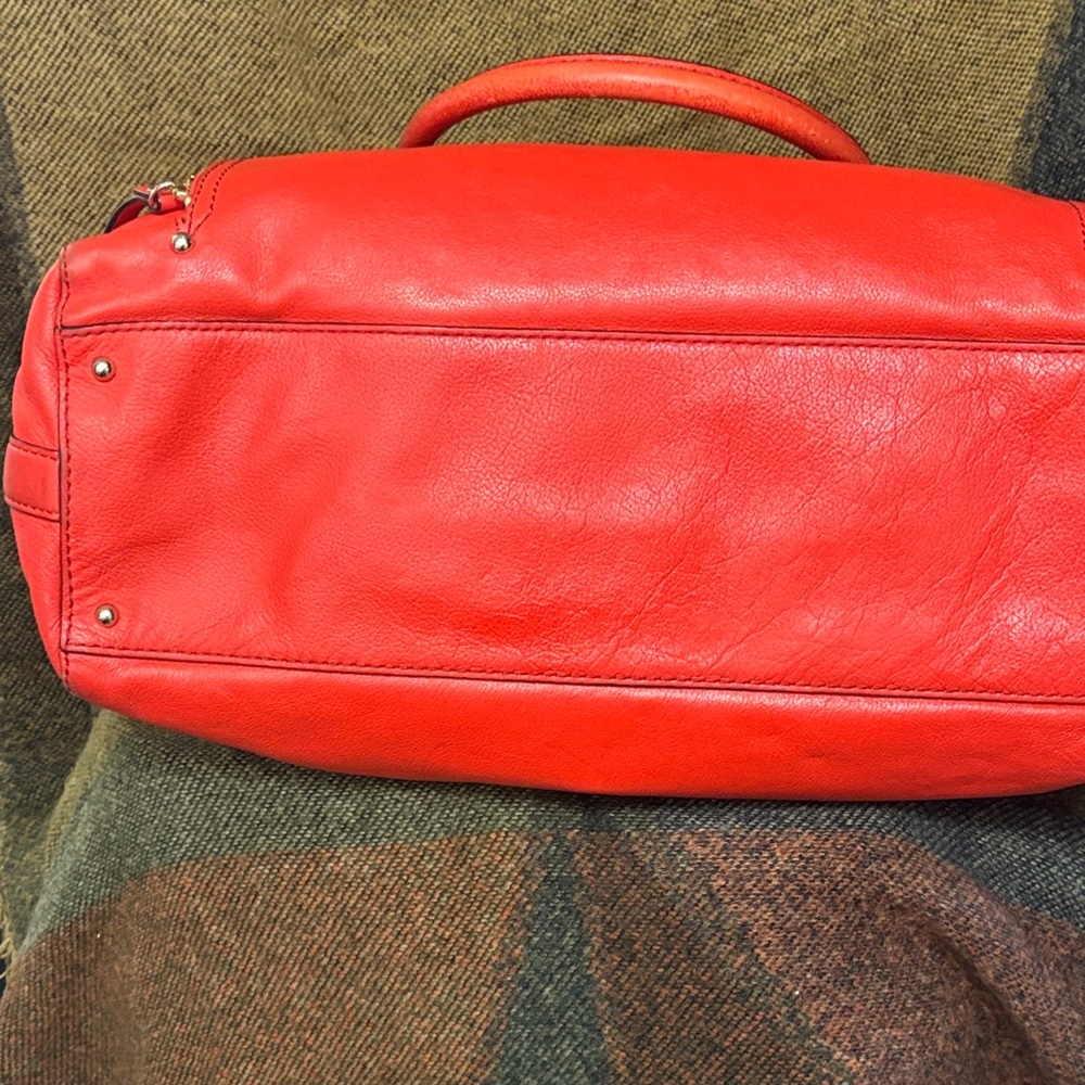 Kate Spade Cherry Red Satchel - Picture 10 of 16